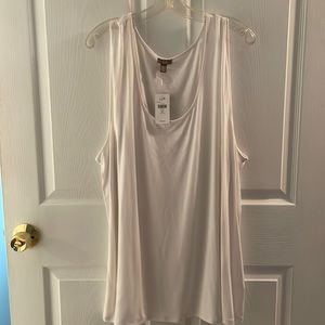 White J.Jill shell top, 4x never worn